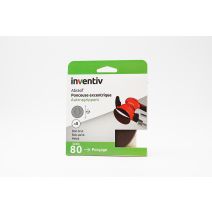 5 disques de ponçage 8 trous Ø115mm grains 80 - INVENTIV